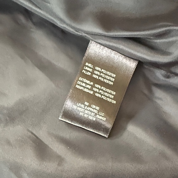 Tahari Men's Charcoal Quilted Jacket - Picture 3 of 3